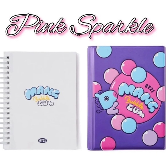 BT21 Accessories - 🆕 BT21 MANG notebook with cover.
